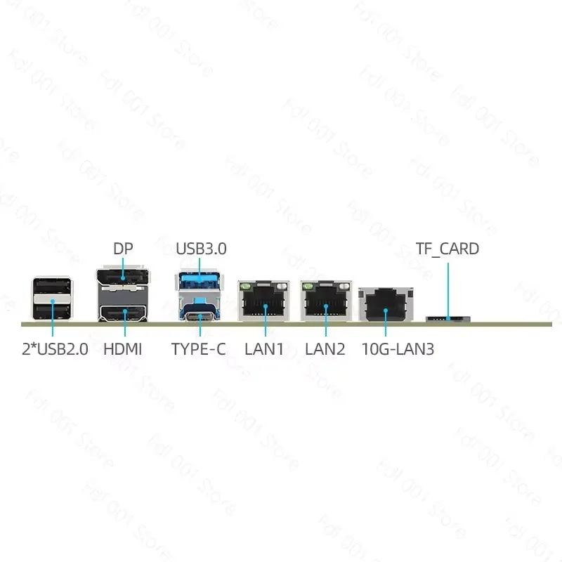 Mini Itx Dual 2.5G Nas Motherboard - لوحة أم صغيرة الحجم من نوع
