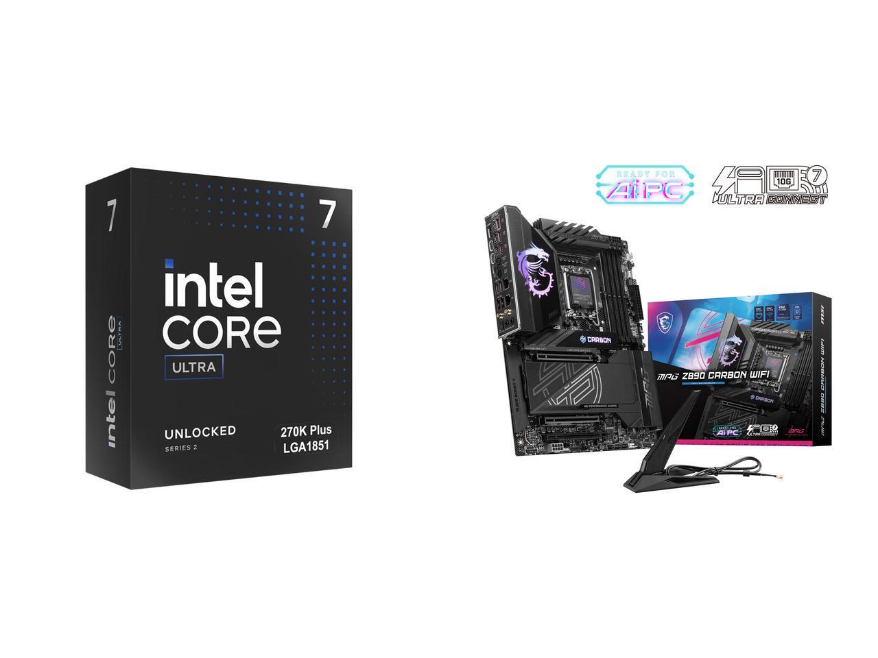 Z890 Wi-Fi 7 Motherboard - مجموعة وحدة المعالجة المركزية واللوحة الأم