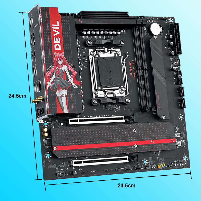 لوحة أم للألعاب JGINYUE B650M  - مراجعة X870E Atx Motherboard وسعره