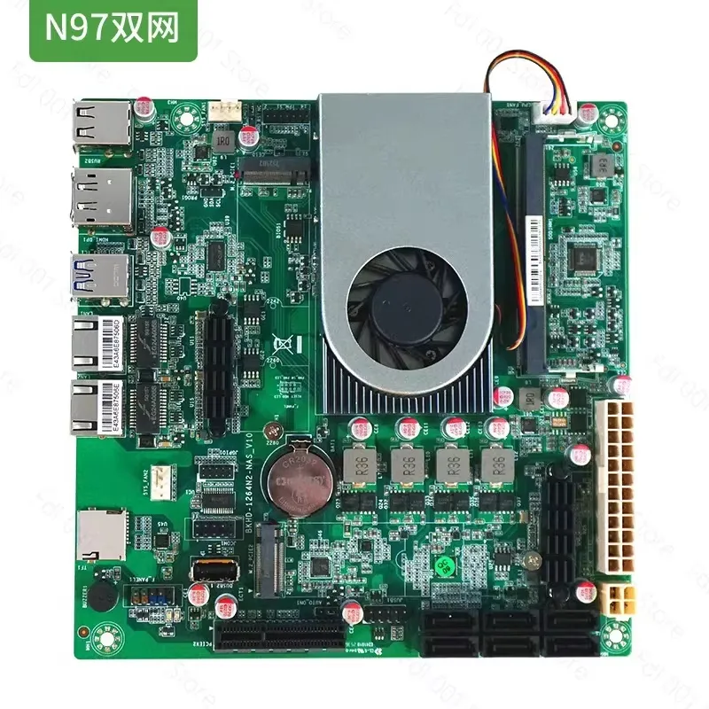لوحة أم صغيرة الحجم من نوع Min - مراجعة Mini Itx Dual 2.5G Nas Motherboard وسعره