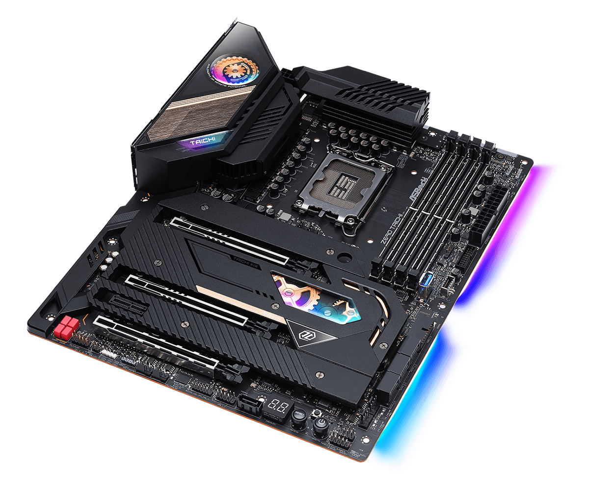 ASROCK Z690 Taichi DDR5 اللوحة - مراجعة X870E Atx Motherboard وسعره