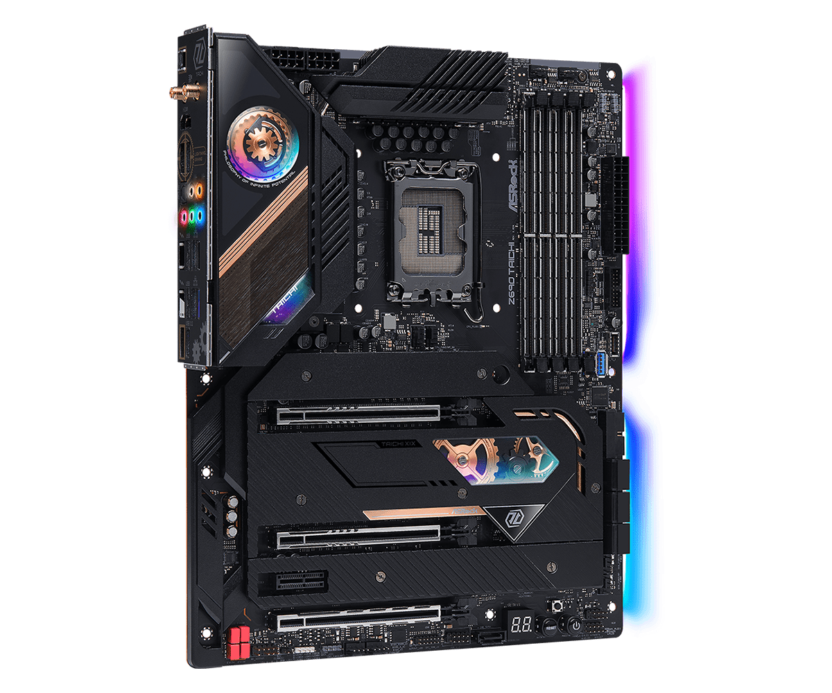 ASROCK Z690 Taichi DDR5 اللوحة - مراجعة X870E Atx Motherboard وسعره