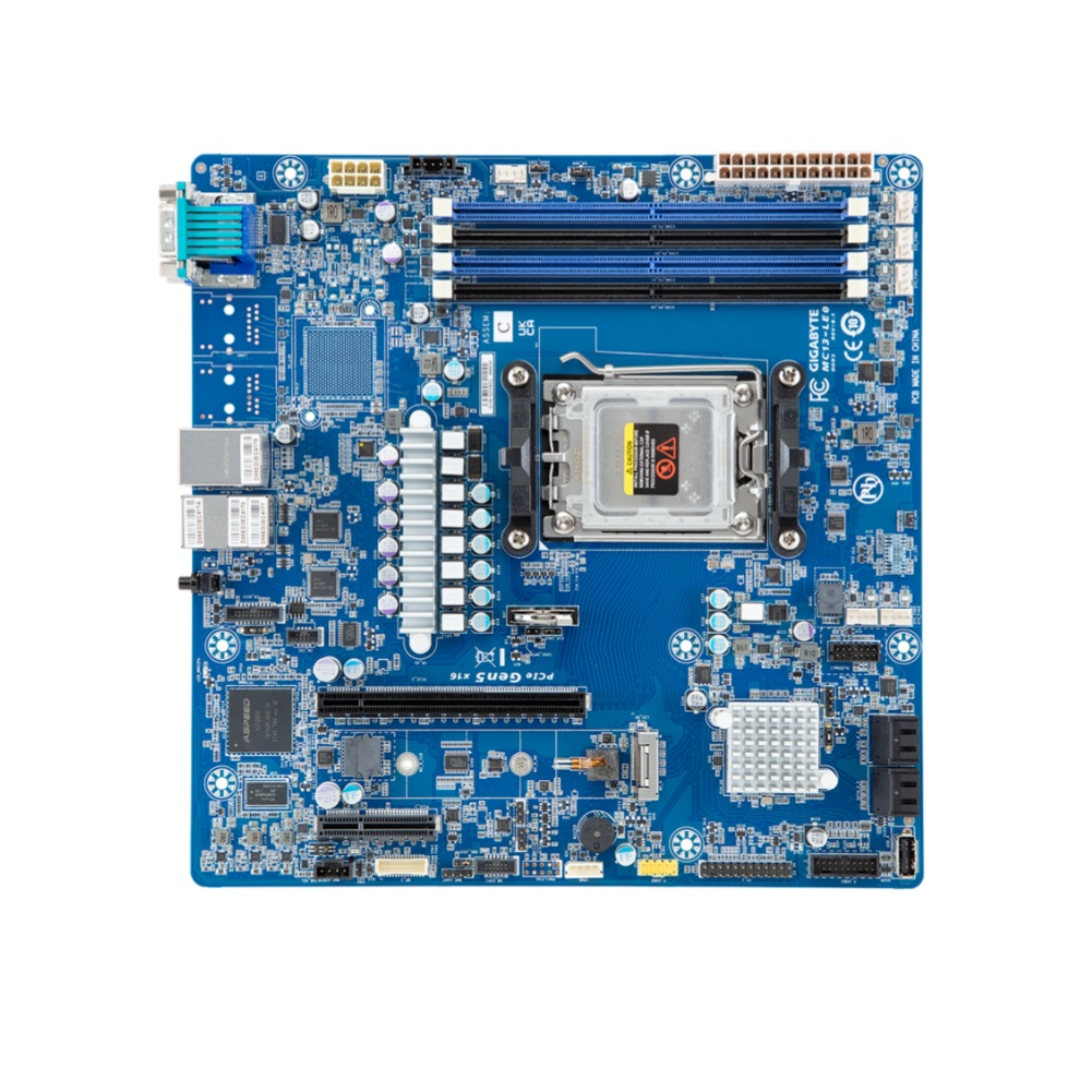 اللوحة الأم الجديدة Gigabite M - مراجعة Am5 Micro Atx Pcie 5.0 Motherboard وسعره