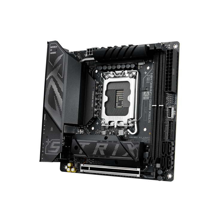 2025 ROG STRIX B860-I GAMING W - مراجعة Lga1851 Gaming Motherboard وسعره